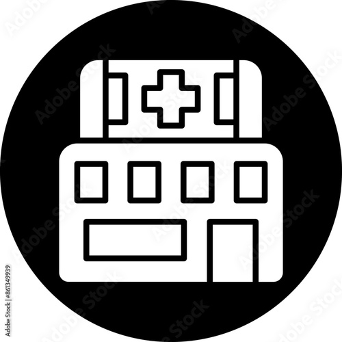 Vector Design Clinic Icon Style