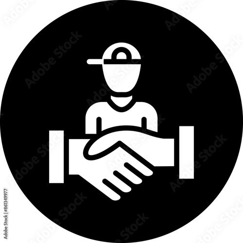 Vector Design Adoption Icon Style
