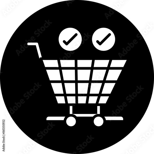Vector Design Checkout Icon Style
