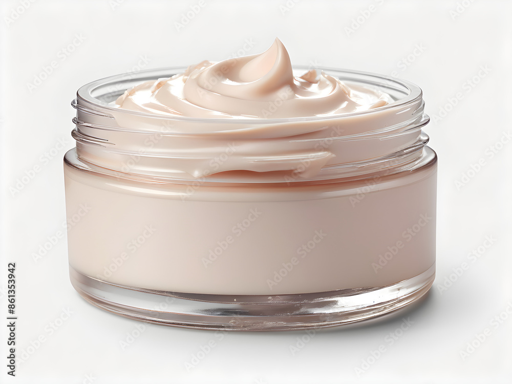 Cosmetic cream spread Cosmetic cream spread