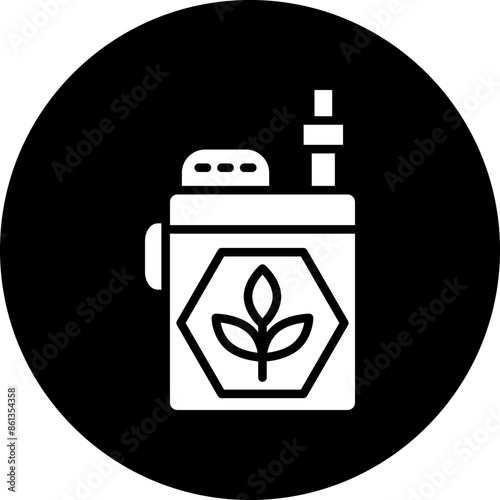 Vector Design Cbd Vaping Icon Style