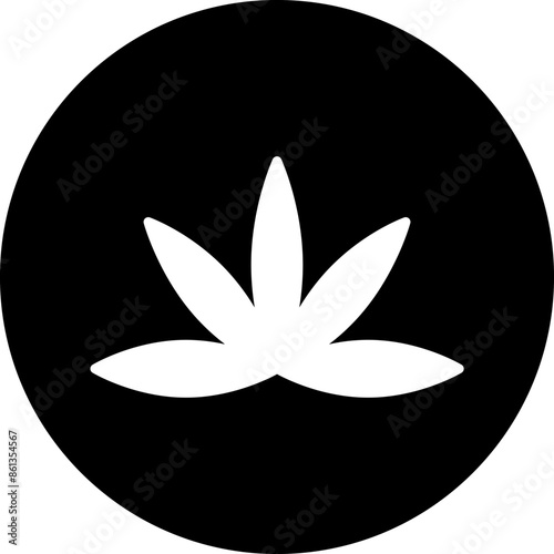 Vector Design Marijuana Icon Style