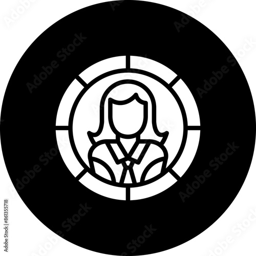 Vector Design Headhunting Icon Style
