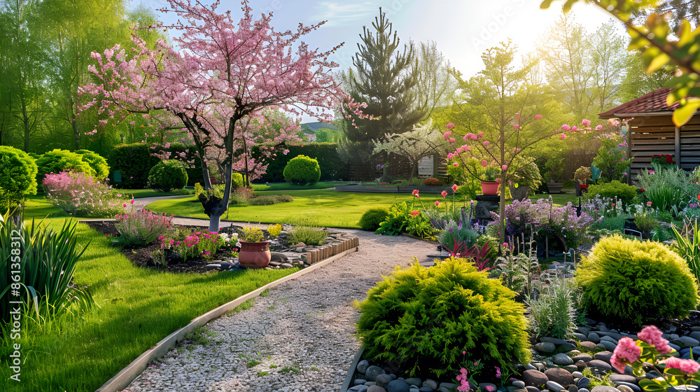 Delightful Flowery Landscape,utiful spring garden with blooming flowers, Spring flowers background,beautiful spring garden with flowers and lawn gras
Delightful Flowery Landscape,utiful spring garden with blooming flowers, Spring flowers background,beautiful spring garden with flowers and lawn gras