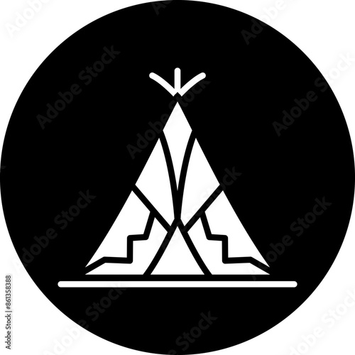 Desert Tipi Icon Style