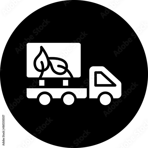 Biofuel Tank Icon Style