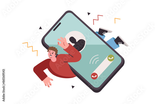 Tough telephone conversations put pressure on man, who has become victim of telephone scammers