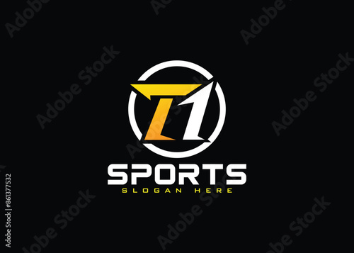 The one logo design, the T1 logo idea. iconic design