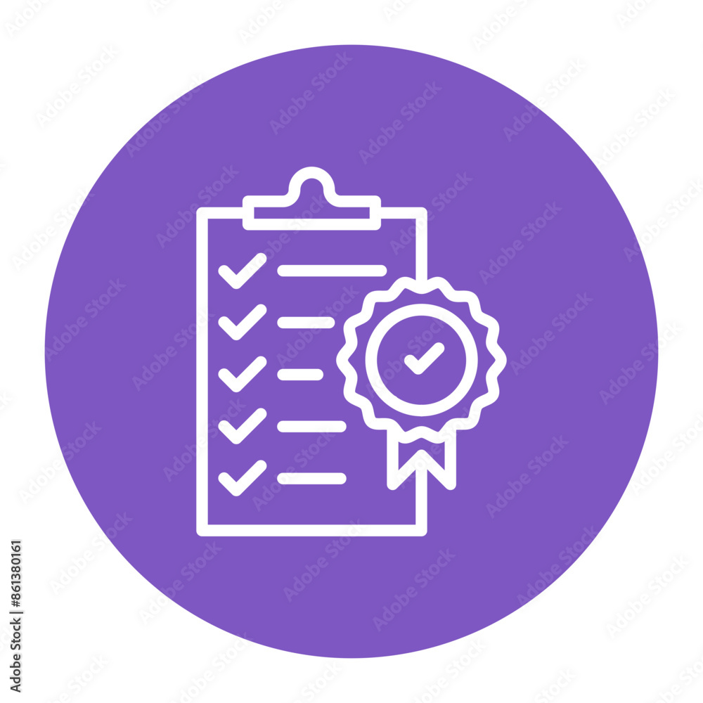 Quality Assurance icon vector image. Can be used for Business Performance. Quality Assurance icon vector image. Can be used for Business Performance.