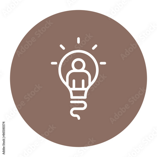 Initiative icon vector image. Can be used for Action Plan.