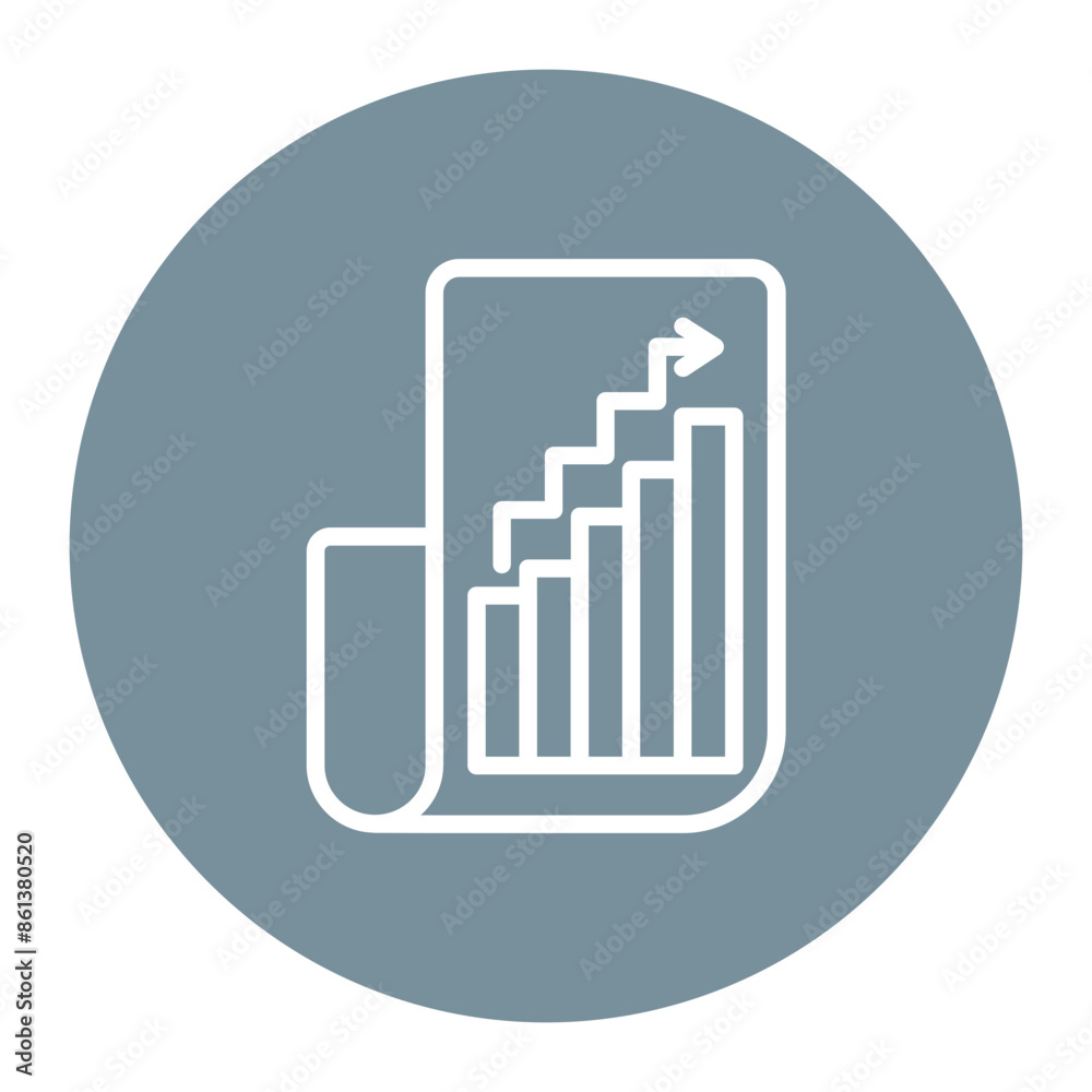 Progress icon vector image. Can be used for Action Plan. Progress icon vector image. Can be used for Action Plan.