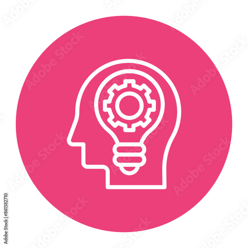 Skill Development icon vector image. Can be used for Headhunting.