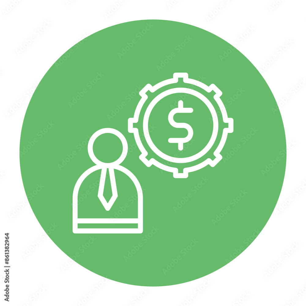 Procurement Process icon vector image. Can be used for Manufacturing and Distribution. Procurement Process icon vector image. Can be used for Manufacturing and Distribution.