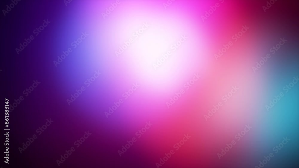 looped 3d animation. Abstract background with neon light spots blending and moving smoothly, creating a calming and relaxing atmosphere. Mesmerizing live image of blurred color diffusion