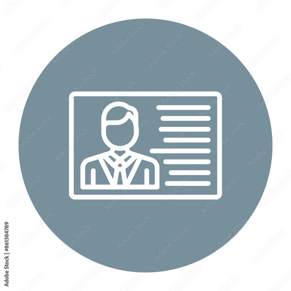 Business Card icon vector image. Can be used for Job Fair. Business Card icon vector image. Can be used for Job Fair.