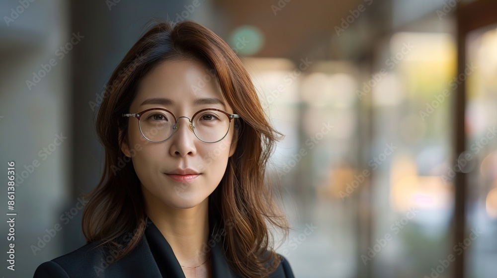 Korean Female CEO or Chief Executive Officer 