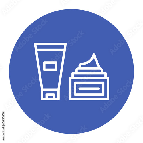 Gel icon vector image. Can be used for Sun Protection.
