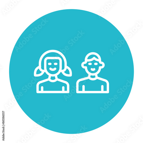 Kids icon vector image. Can be used for Sun Protection.
