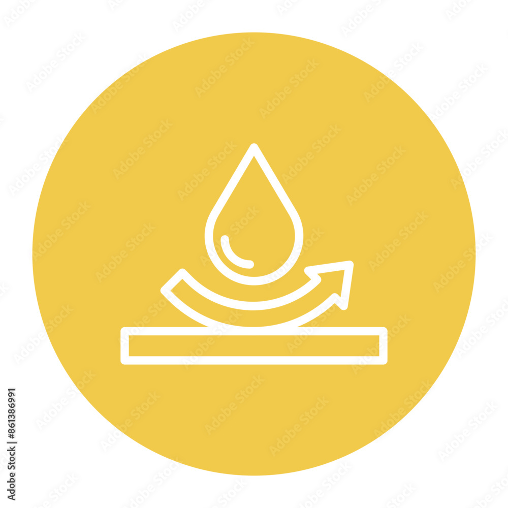 Sweat resistant icon vector image. Can be used for Sun Protection. Sweat resistant icon vector image. Can be used for Sun Protection.