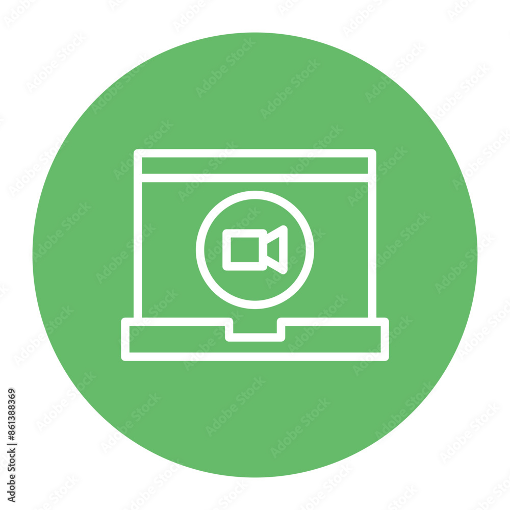 Video call icon vector image. Can be used for Business Meeting. Video call icon vector image. Can be used for Business Meeting.