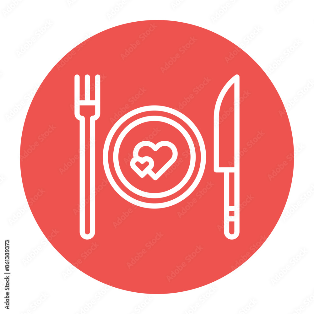 Healthy Plate icon vector image. Can be used for Physical Wellbeing. Healthy Plate icon vector image. Can be used for Physical Wellbeing.