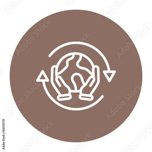 Social Change icon vector image. Can be used for Social Justice.