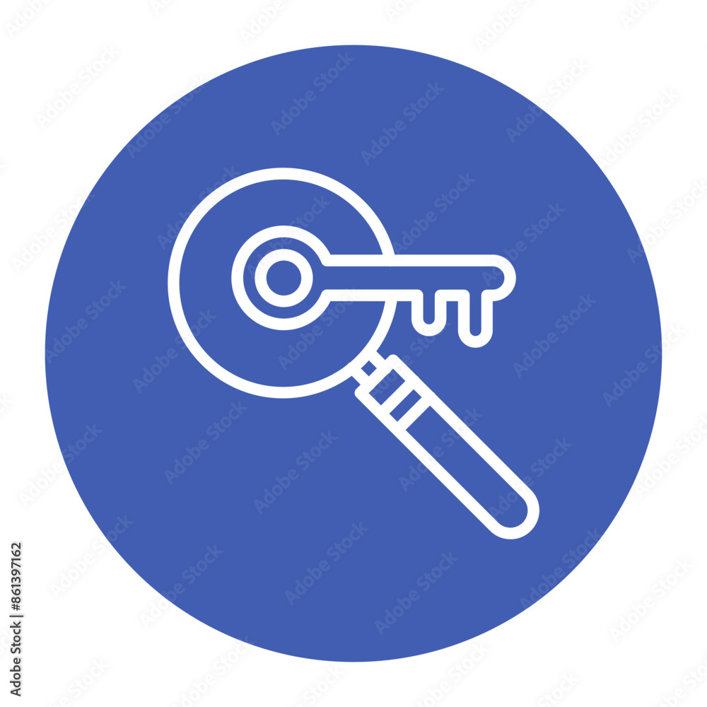 Key Findings icon vector image. Can be used for Market Research. Key Findings icon vector image. Can be used for Market Research.