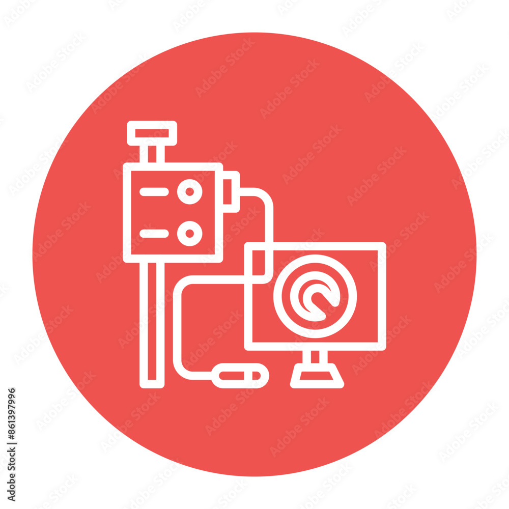 Colonoscopy icon vector image. Can be used for Medical Tests. Colonoscopy icon vector image. Can be used for Medical Tests.