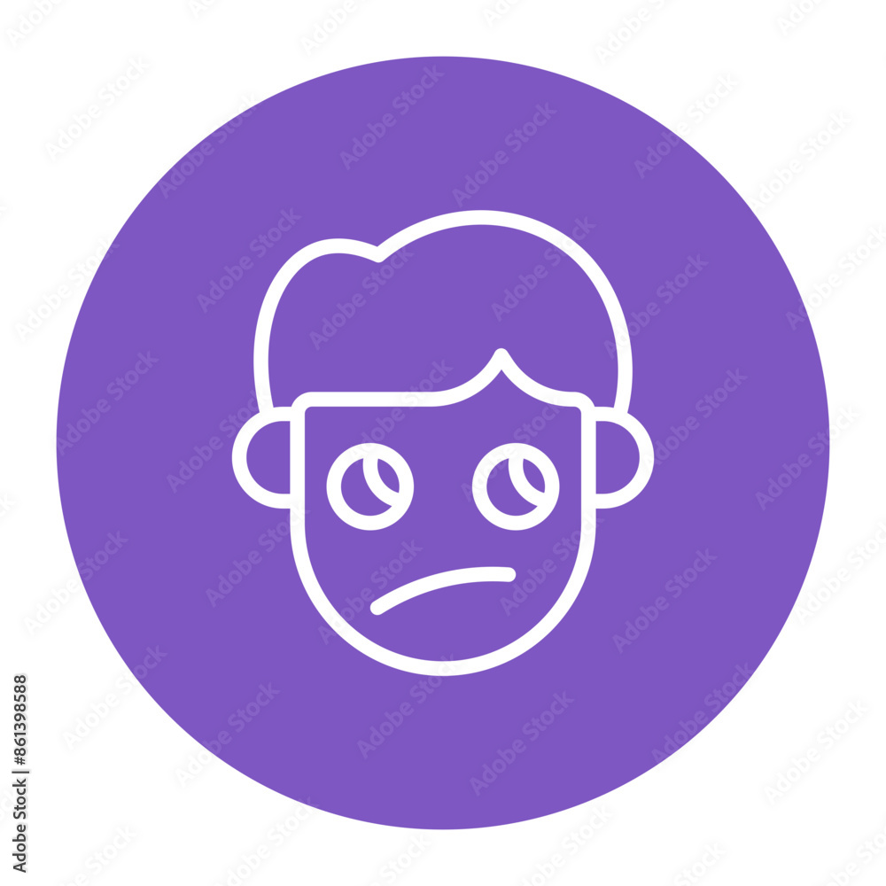 Sarcastic icon vector image. Can be used for Human Emotions. Sarcastic icon vector image. Can be used for Human Emotions.
