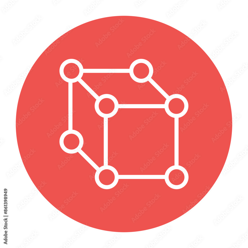 Model icon vector image. Can be used for Data Science. Model icon vector image. Can be used for Data Science.