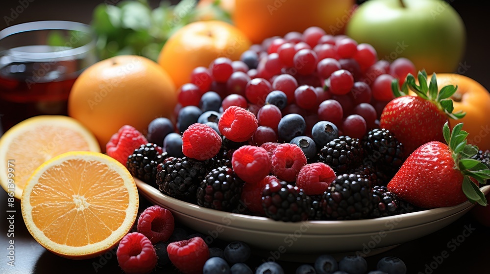 fruit salad in a bowl fruit salad in a bowl
