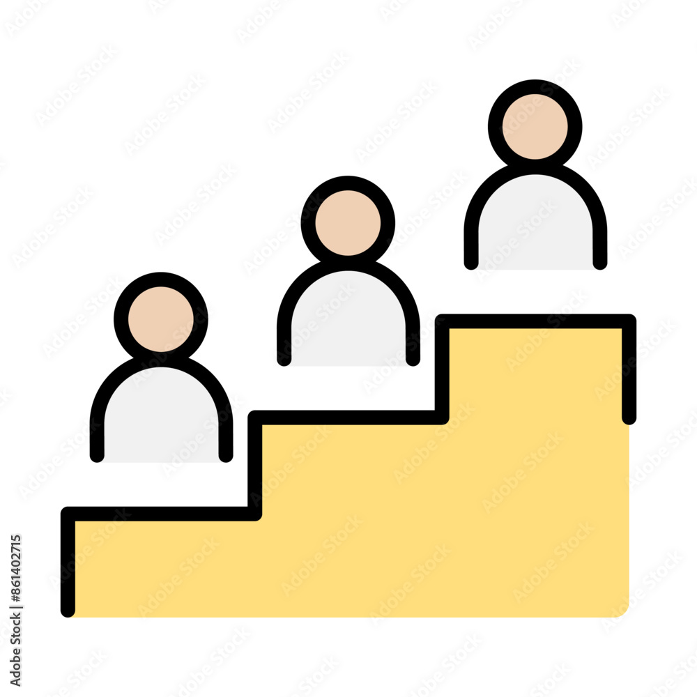 Human resource management icon Human resource management icon