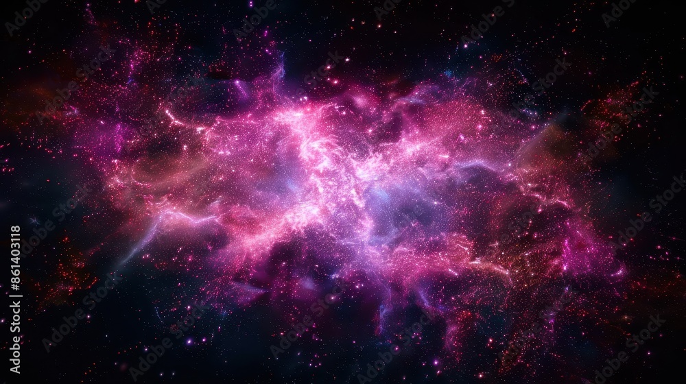 A stunning and vibrant image of a galactic nebula with swirling pink and purple hues, depicting the beauty and vastness of outer space and the wonders of the universe. A stunning and vibrant image of a galactic nebula with swirling pink and purple hues, depicting the beauty and vastness of outer space and the wonders of the universe.