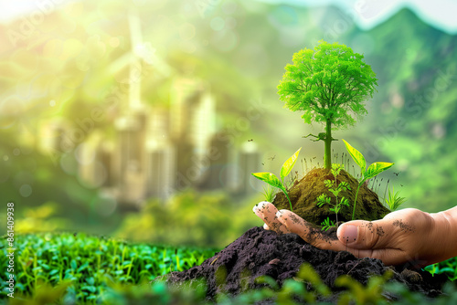 Life cycle assessment concept. Methodology for assessing environmental impacts associated on value chain product. Carbon footprint evaluation. ISO LCA standard aims to limit climate change .