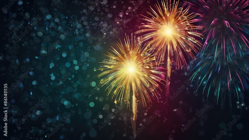 fireworks in the sky fireworks in the sky