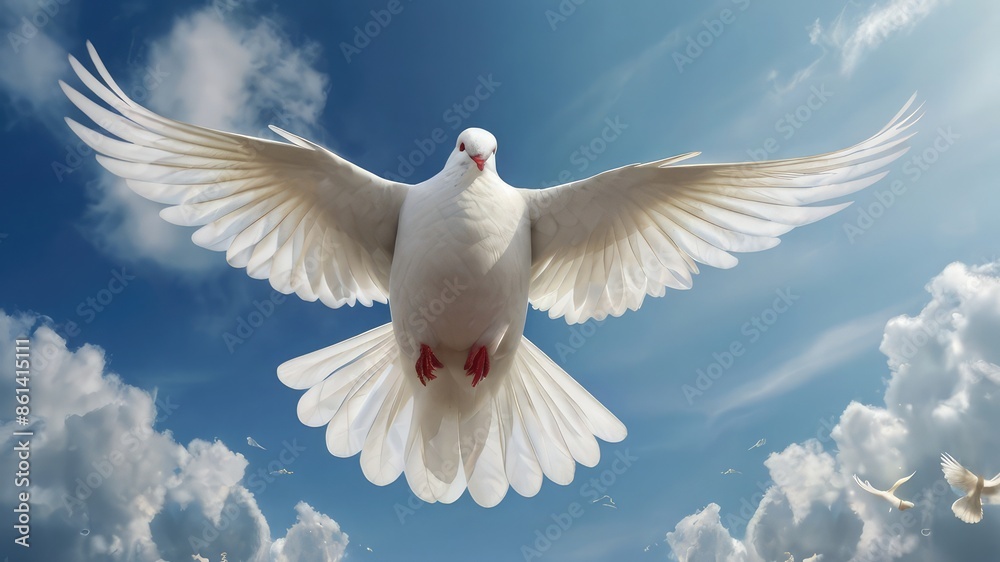 Fototapeta premium dove of peace