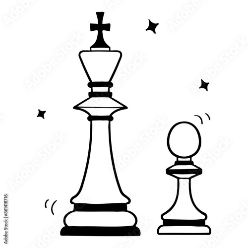 chess icon illustration