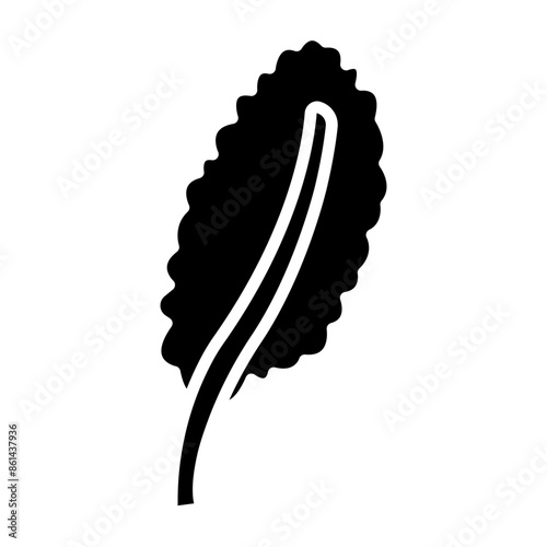Kale glyph icon