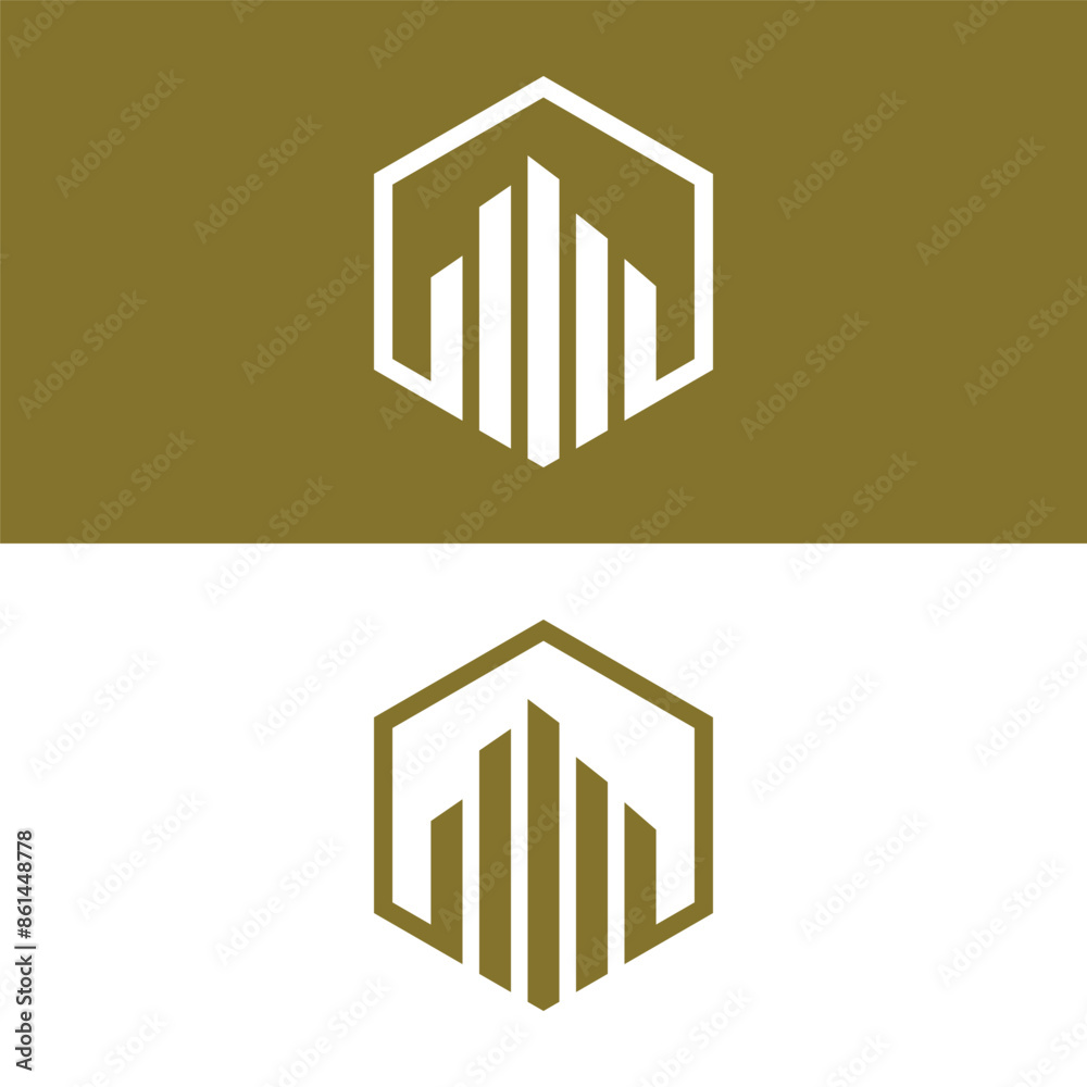 Obraz premium Building Logo Design Template