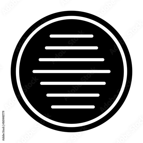 Reflector glyph icon