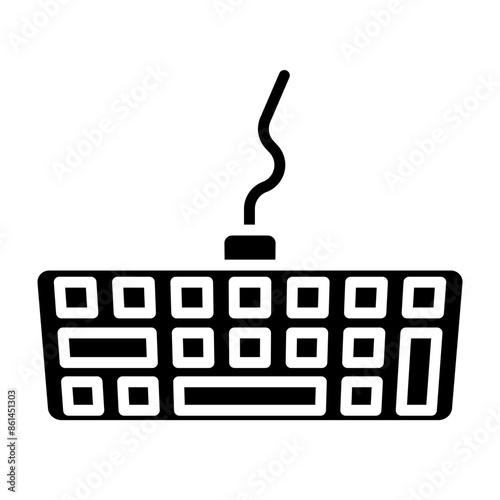 Keyboard glyph icon