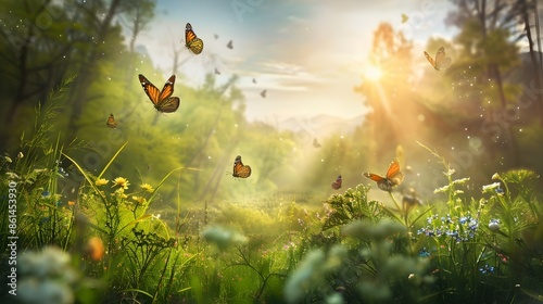 A Thriving Forest Ecosystem...