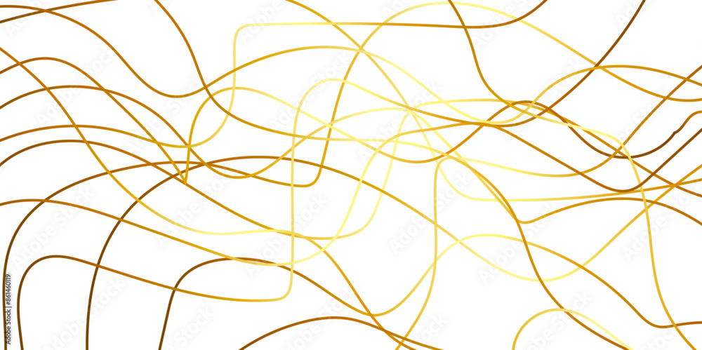 Abstract hand drawn scribble doodle chaos pattern texture isolated on transparent background. modern simple vector design, elegant modern gold line background, abstract gold lines on white. Abstract hand drawn scribble doodle chaos pattern texture isolated on transparent background. modern simple vector design, elegant modern gold line background, abstract gold lines on white.