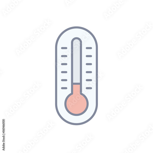 Thermometer vector icon