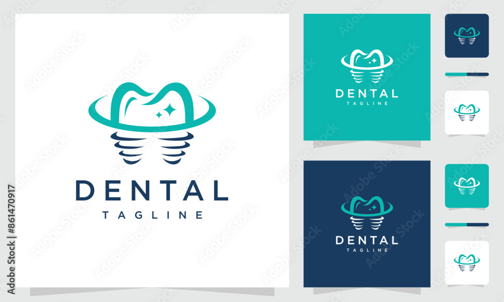 Dental Care logo design vector template, Dental Health Logo design vector template. Dental clinic concept icon. Dental Care logo design vector template, Dental Health Logo design vector template. Dental clinic concept icon.