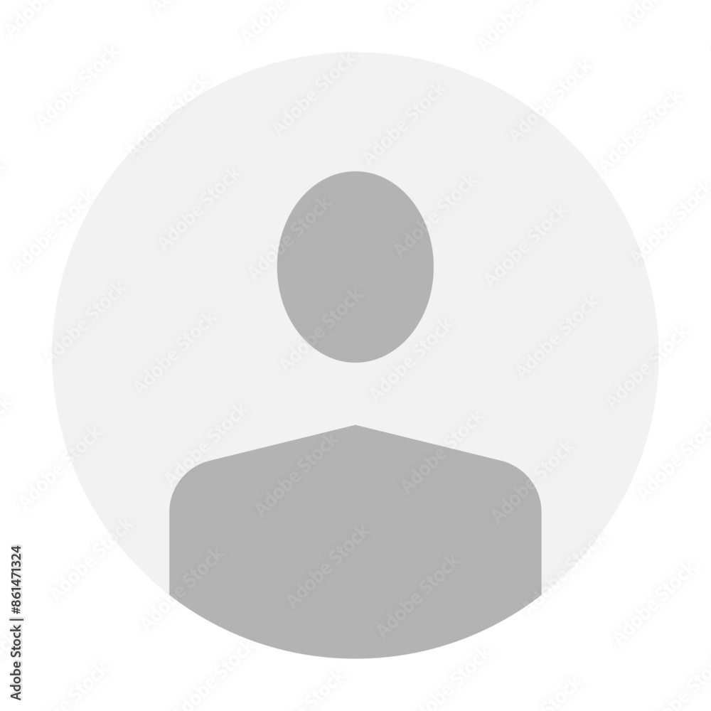 Vector flat illustration in grayscale. Avatar, user profile, person icon, gender neutral silhouette, profile picture. Suitable for social media profiles, icons, screensavers and as a template. Vector flat illustration in grayscale. Avatar, user profile, person icon, gender neutral silhouette, profile picture. Suitable for social media profiles, icons, screensavers and as a template.