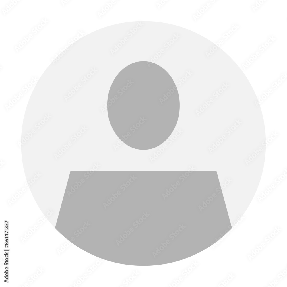 Vector flat illustration in grayscale. Avatar, user profile, person icon, gender neutral silhouette, profile picture. Suitable for social media profiles, icons, screensavers and as a template. Vector flat illustration in grayscale. Avatar, user profile, person icon, gender neutral silhouette, profile picture. Suitable for social media profiles, icons, screensavers and as a template.