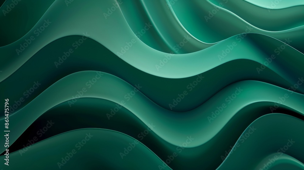 Obraz premium wavy background
