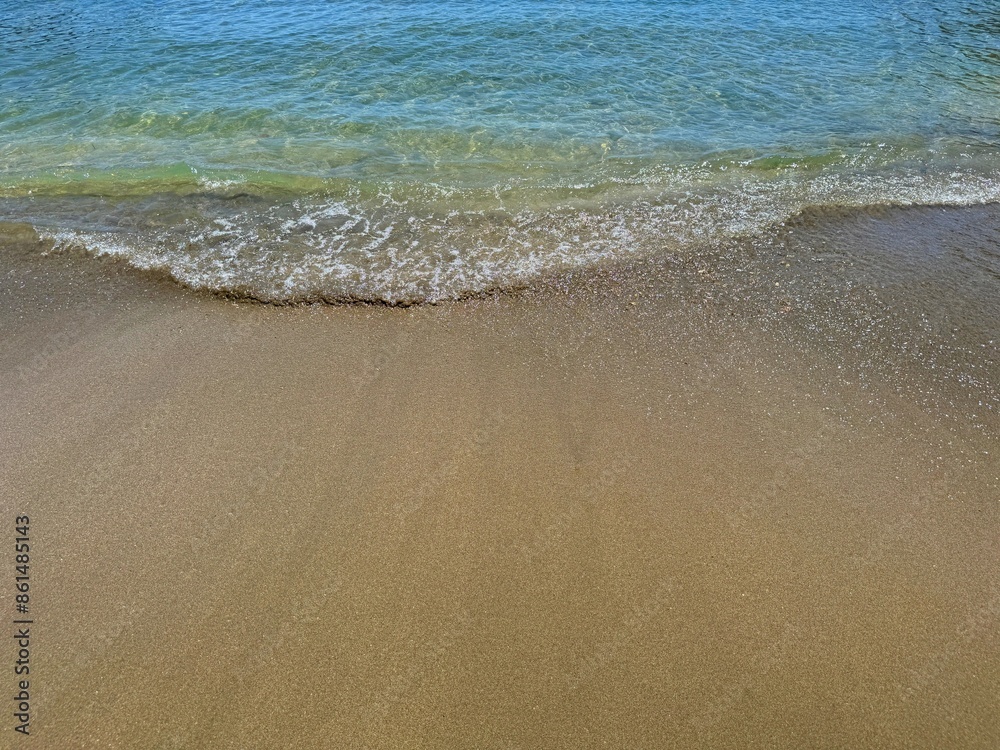 Sea and sandy beach at summer Sea and sandy beach at summer