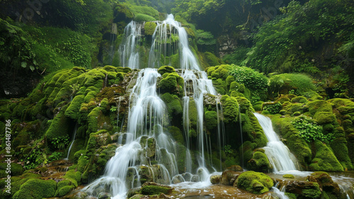 waterfall in the forest